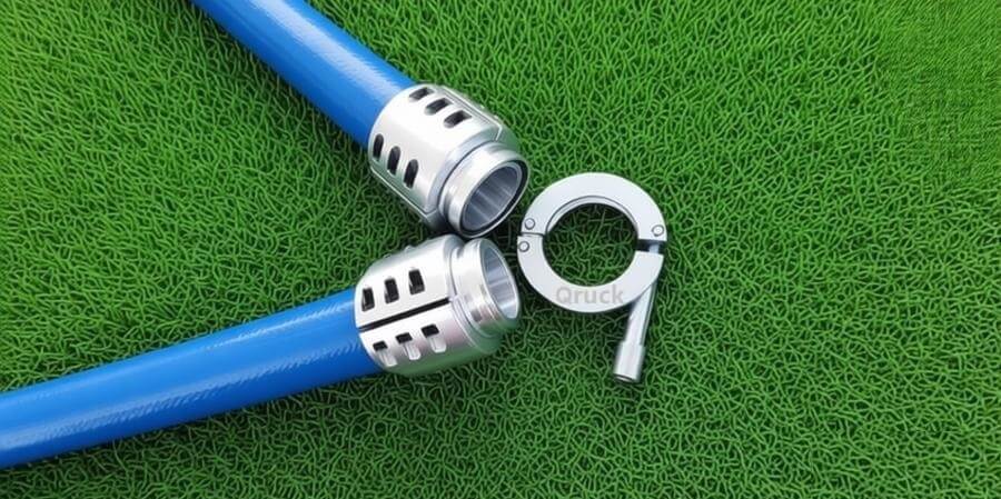 High pressure fire hose couplings used in high-rise building firefighting vertical water supply and long-distance water delivery