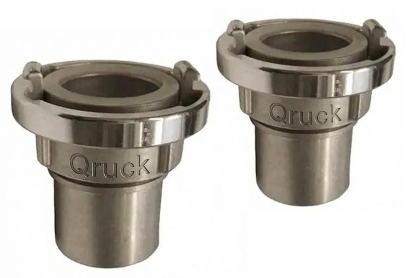 Forged aluminum and stainless steel high pressure Storz coupling for fire hose and fire pump