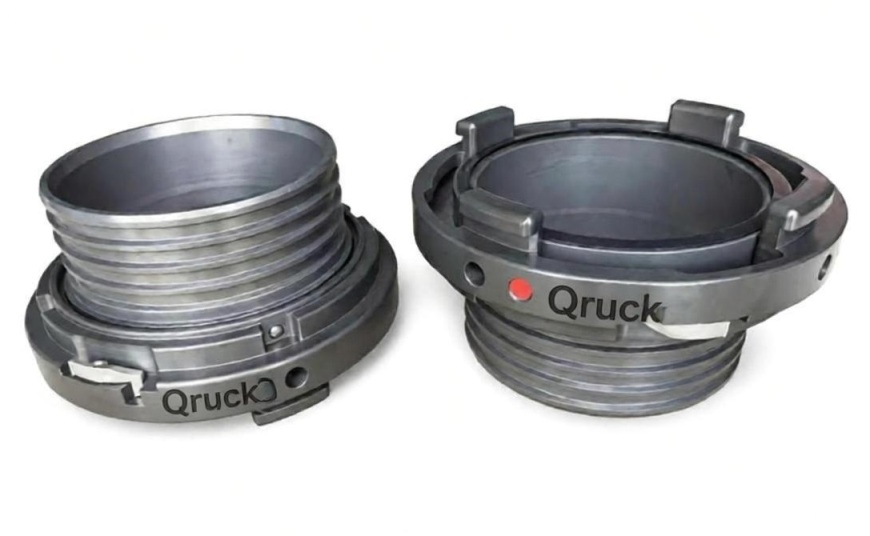 High pressure Storz coupling used on ships and offshore platforms