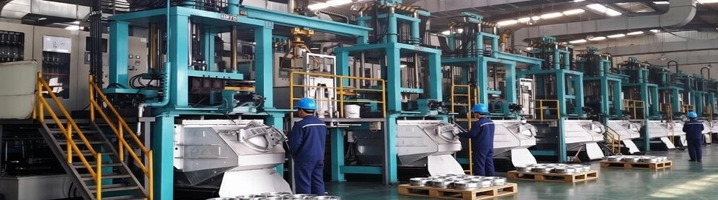 Factory production line of fire hose couplings
