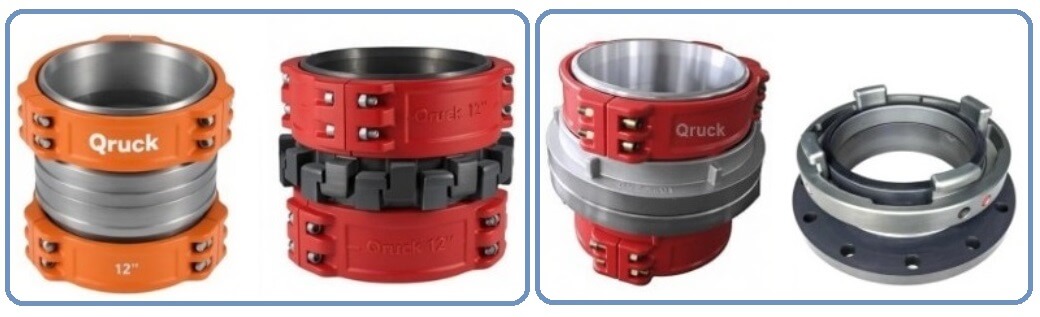 Qruck Forged Aluminum Large Diameter Hose Couplings product details