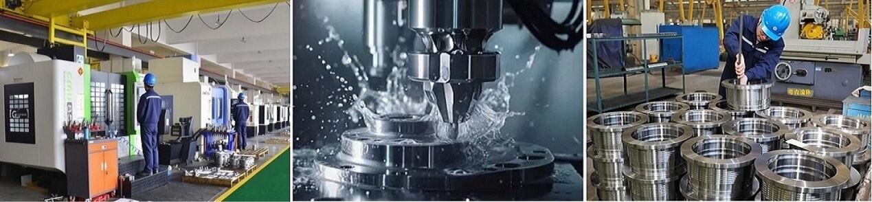 Qruck CNC machining process and finished couplings